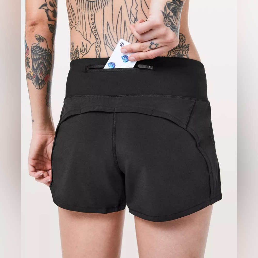 425- Lululemon Run Times Shorts Built In Brief Liner